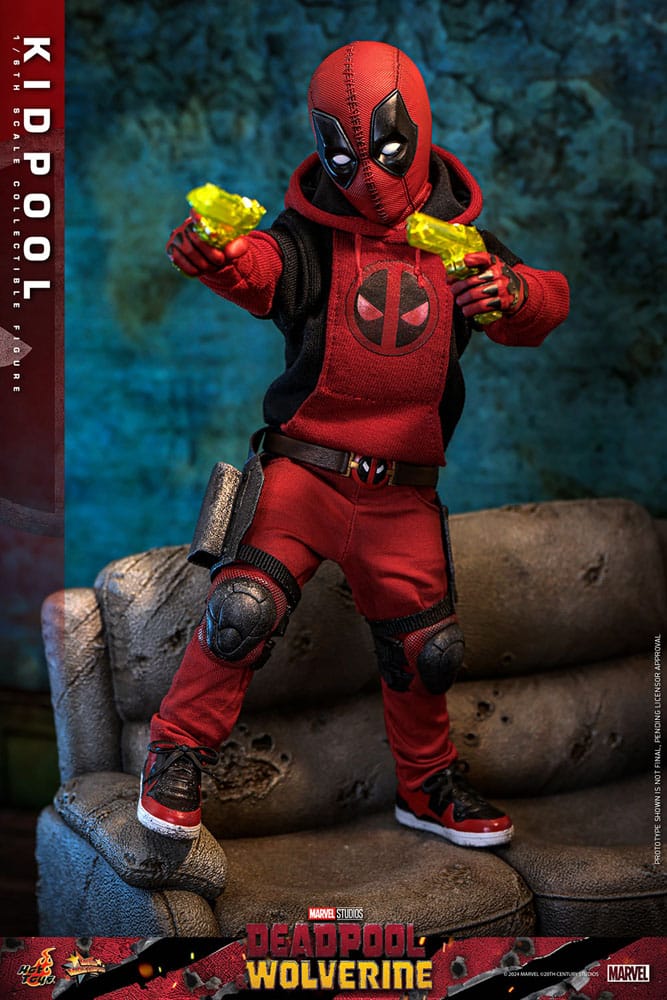 Deadpool & Wolverine AF: Kidpool 1/6 Scale 22cm Person