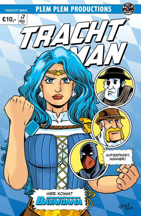 Tracht Man #7 Variant (UltraComix)