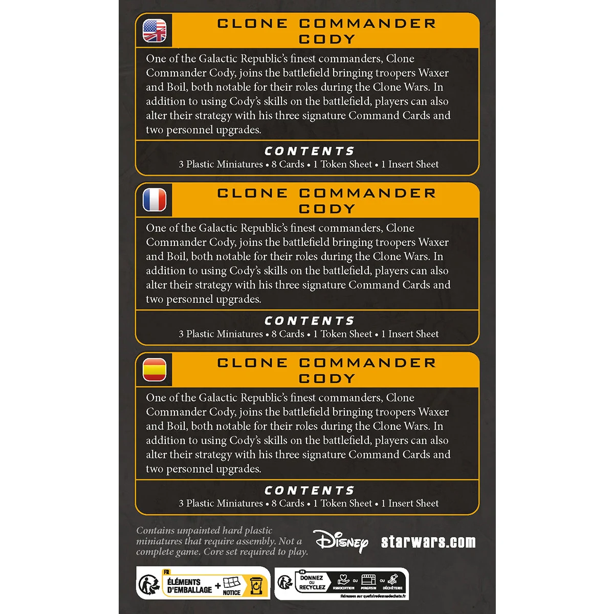 Star Wars: Legion - Clone Commander Cody