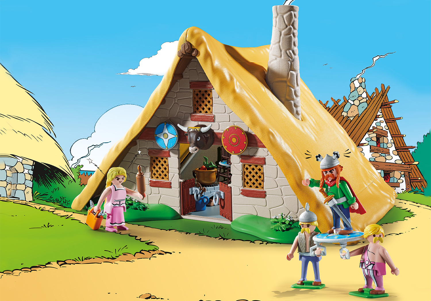 Playmobil: Asterix - Hütte des Majestix