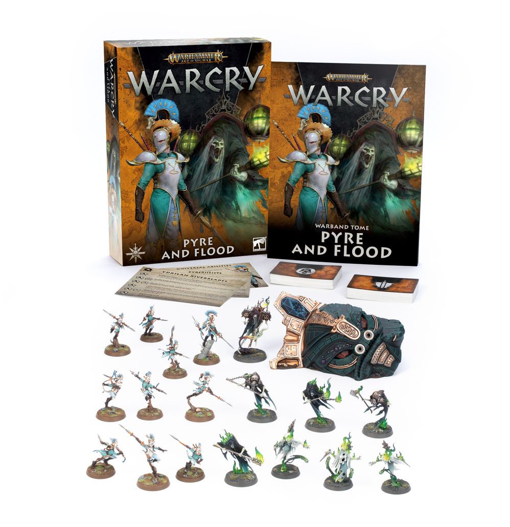 Age of Sigmar: Warcry - Pyre and Flood dt. Age of Sigmar: Warcry - Pyre and Flood dt.