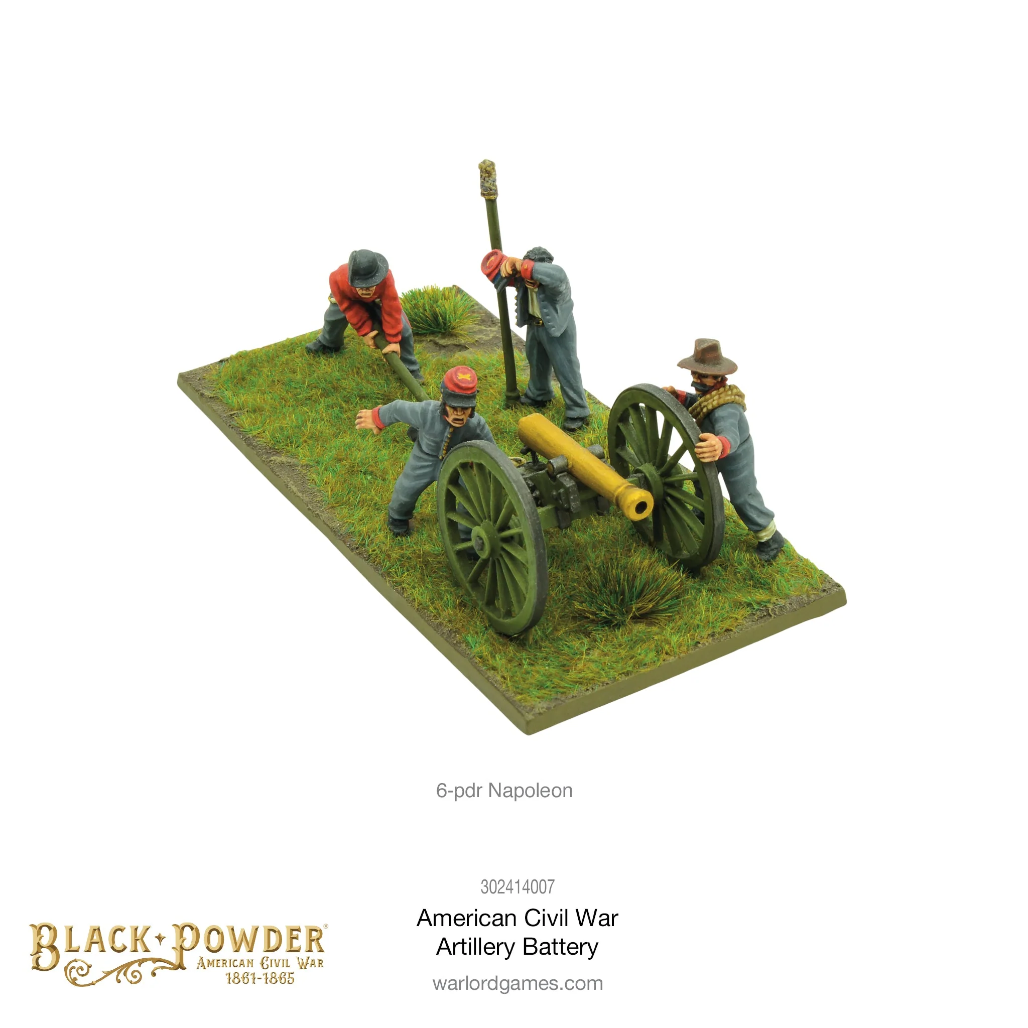 Black Powder: American Civil War Infantry Regiment Artillery Battery
