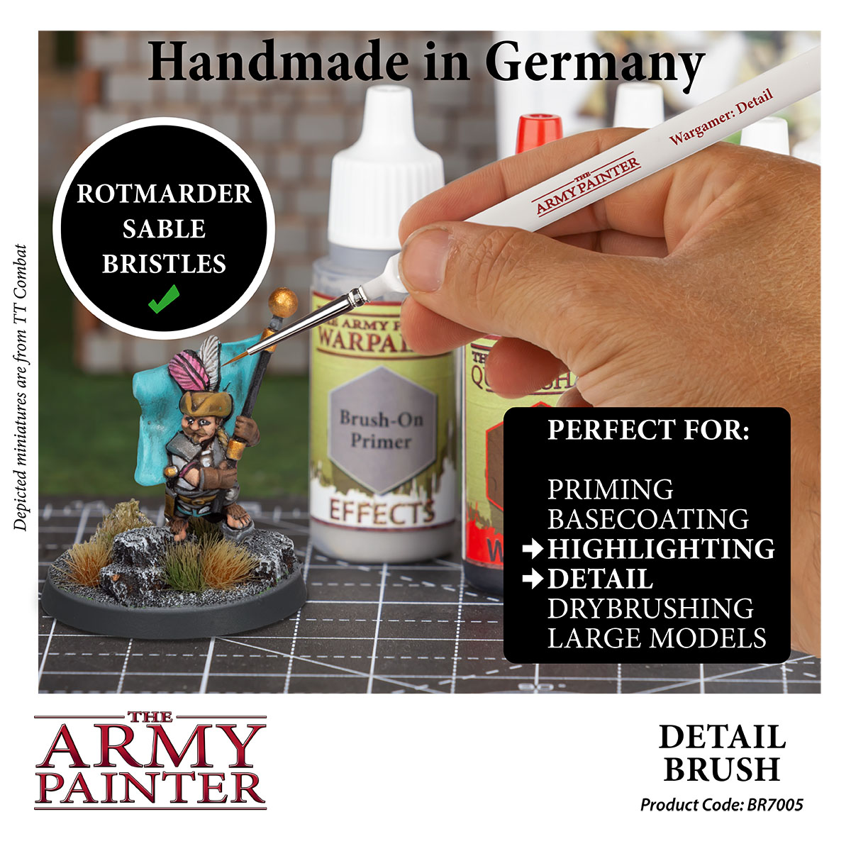 Army Painter: Pinsel - Wargamer Detail Brush