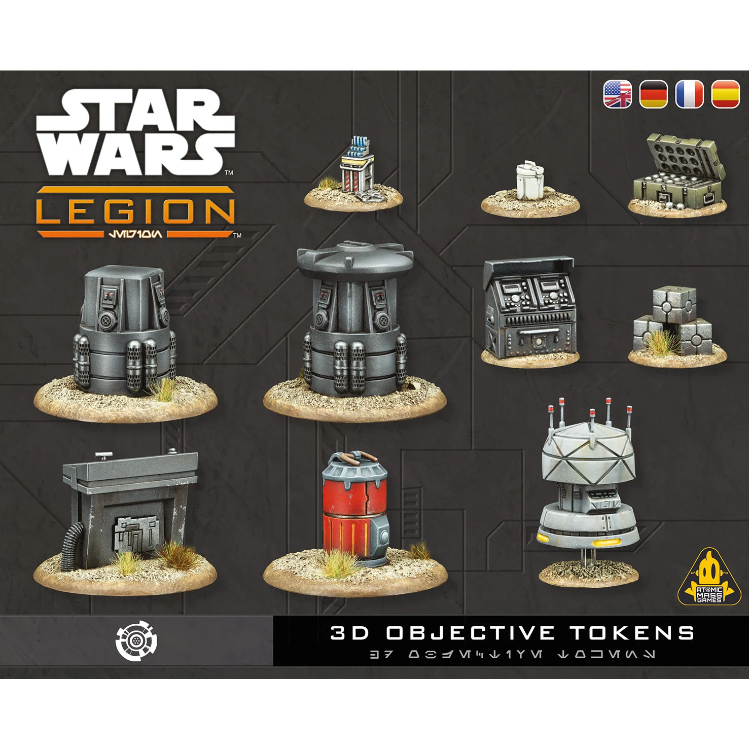 Star Wars: Legion - 3D Objective Tokens Star Wars: Legion - 3D Objective Tokens