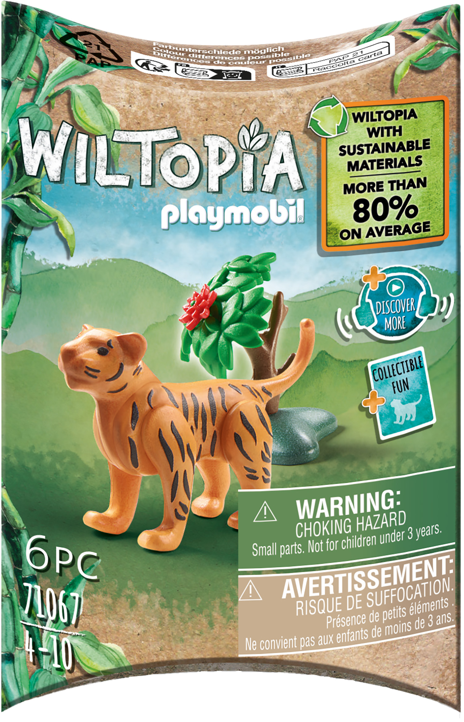 Playmobil: Wiltopia - Junger Tiger Playmobil: Wiltopia - Junger Tiger