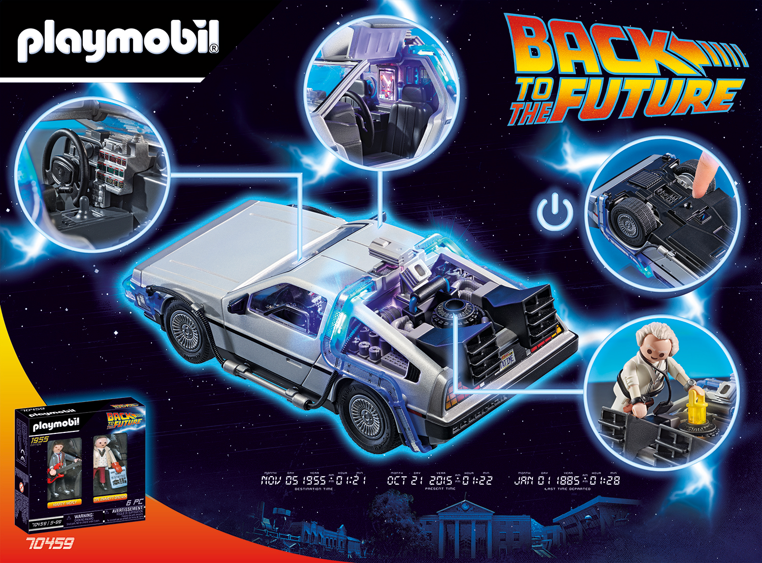 Playmobil: Back to the Future - DeLorean