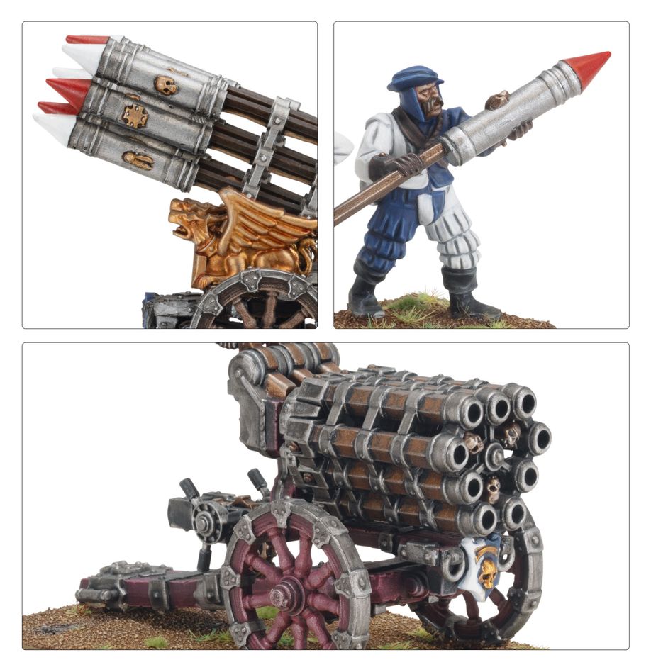 Warhammer: The Old World Empire of Men - Hellblaster Volleygun / Hellstorm Battery