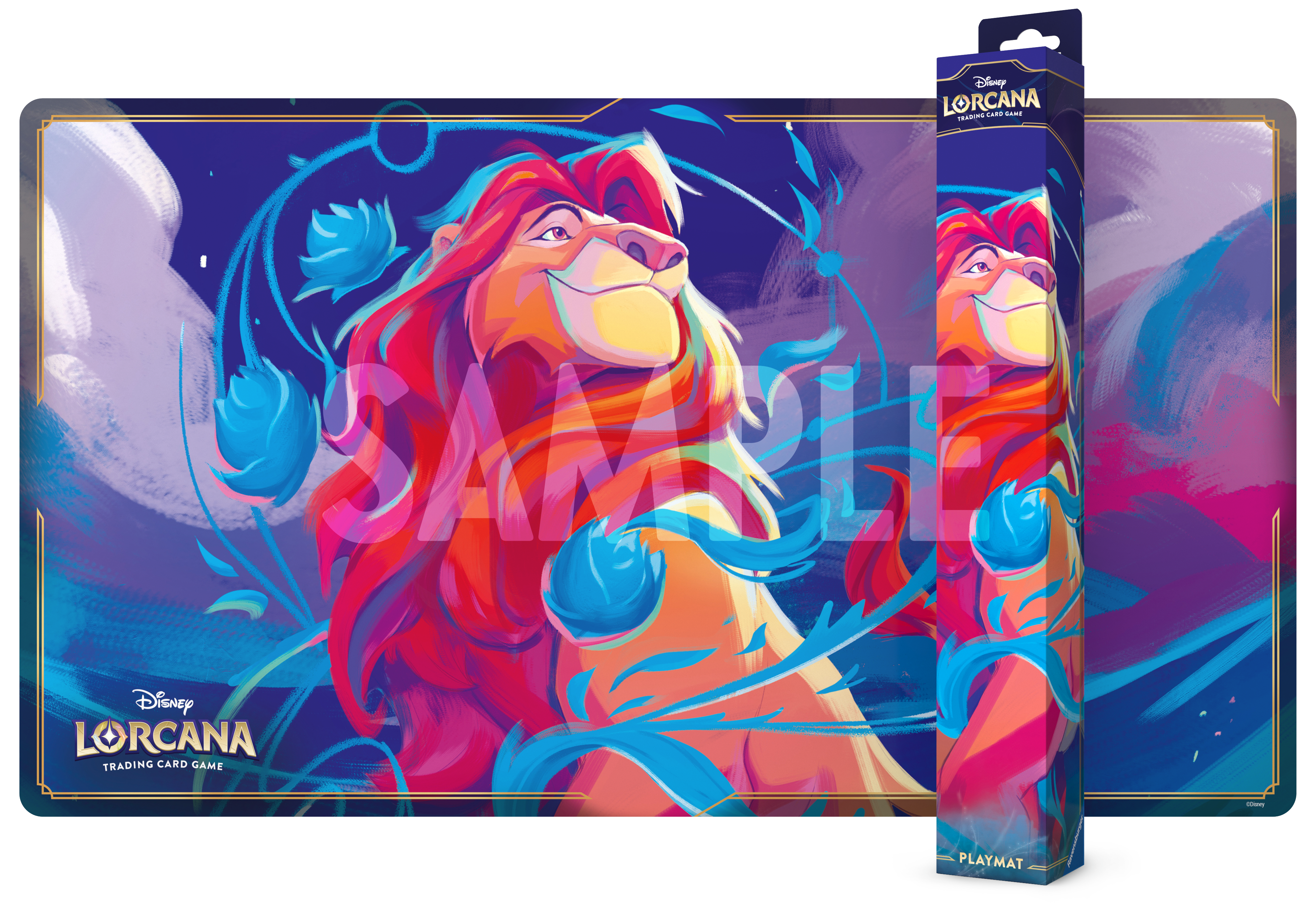 Lorcana TCG: Mythen - Playmat B Mufasa Lorcana TCG: Mythen - Playmat B Mufasa