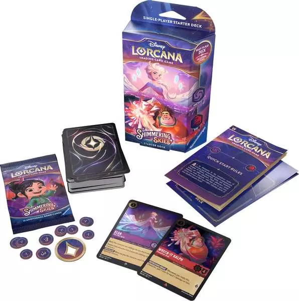 Lorcana TCG: Shimmering Skies - Starter Deck B Elsa Lorcana TCG: Shimmering Skies - Starter Deck B Elsa