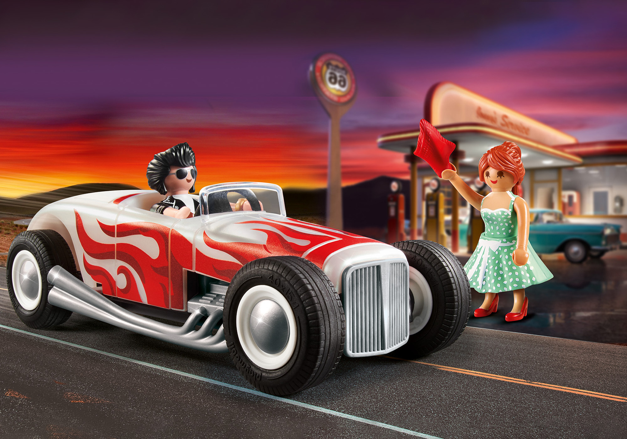Playmobil: Starter Pack Hot Rod