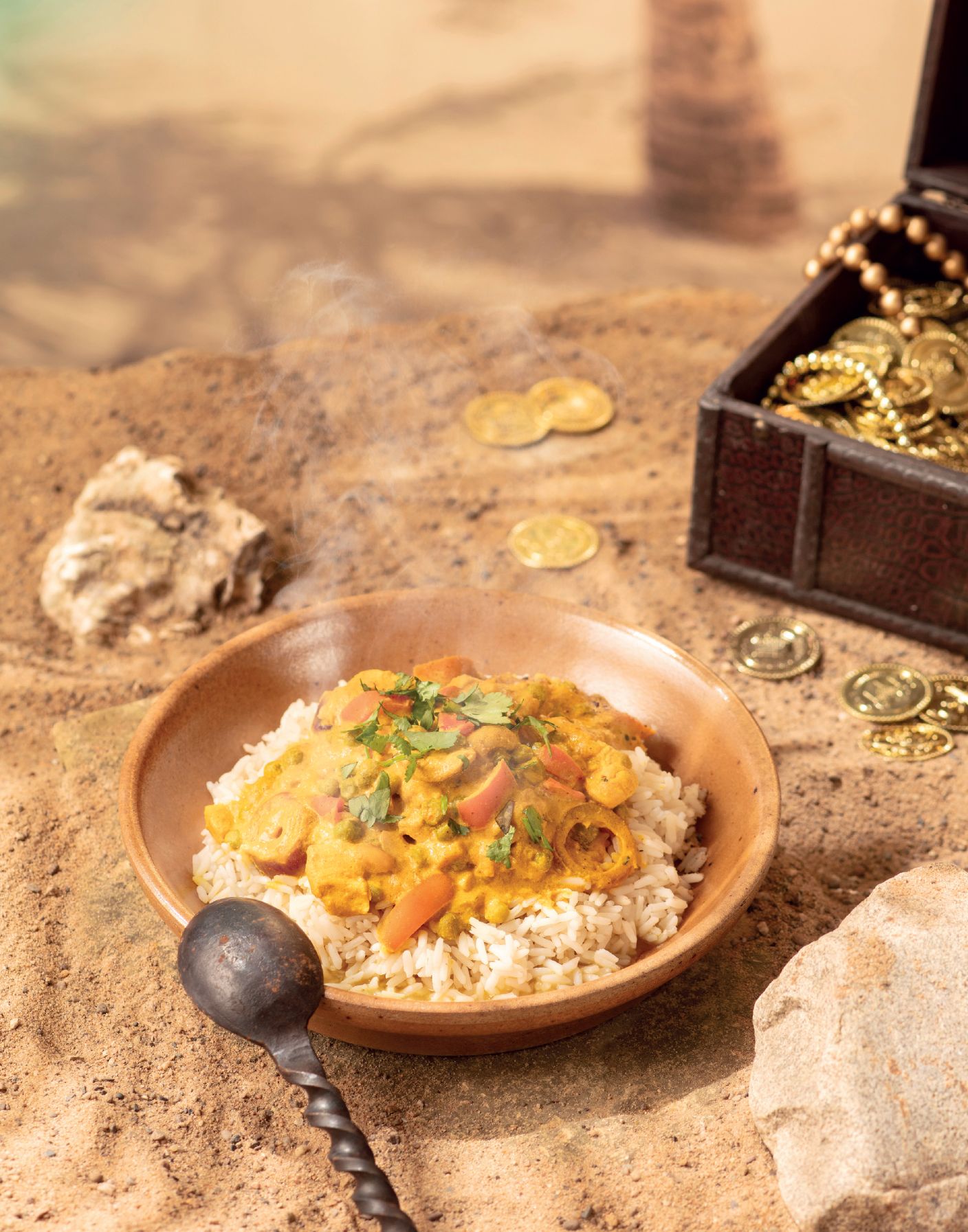 DSA: Das offizielle Kochbuch Essen, Präsentation des Essens, Schatz