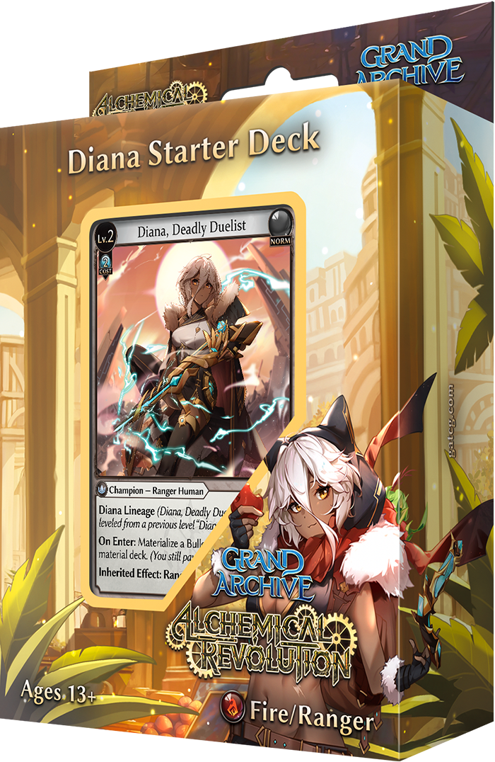 Grand Archive TCG: Alchemical Revolution Starter Deck "Diana" Grand Archive TCG: Alchemical Revolution Starter Deck "Diana"