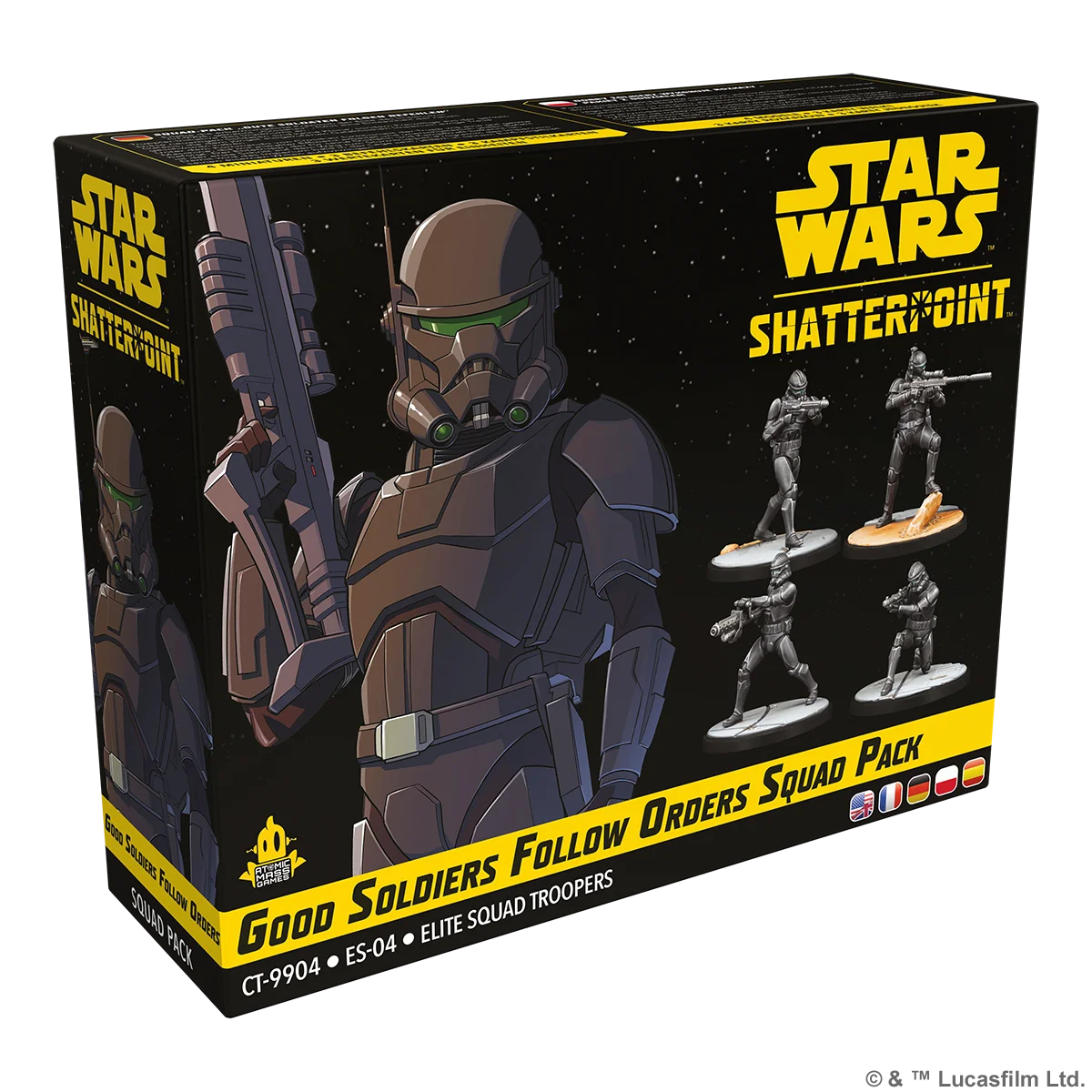 Star Wars: Shatterpoint - Good Soldiers Follow Orders Squad Pack