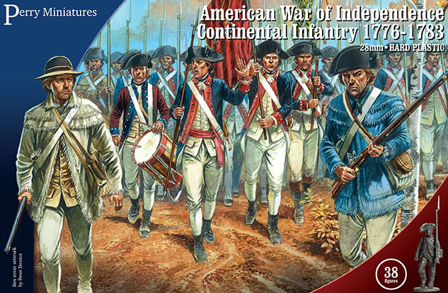 Perry Miniatures: American War of Independence Continental Infantry 1776-1783