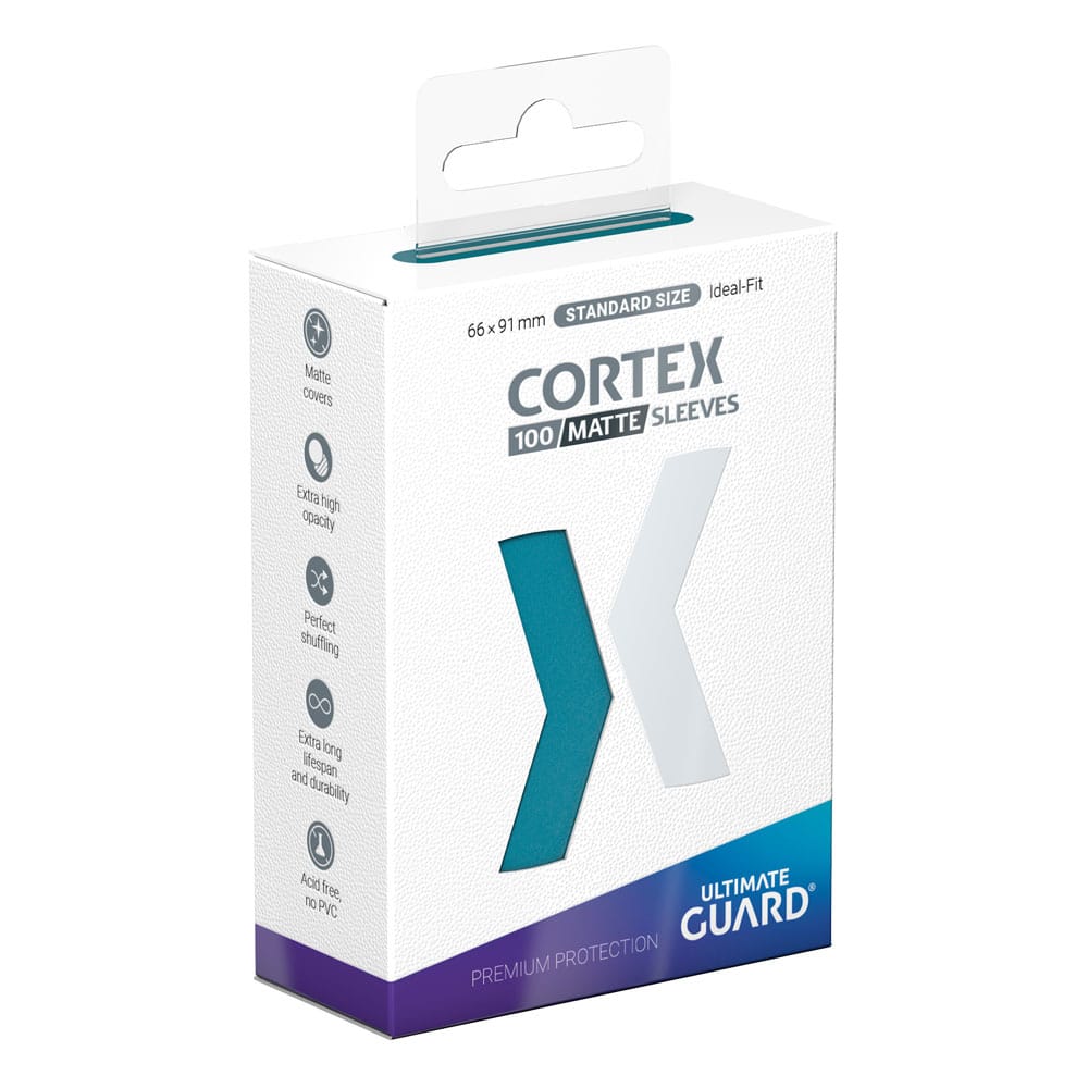 Ultimate Guard: Kartenhüllen Cortex Matte Petrol Standard Ultimate Guard: Kartenhüllen Cortex Matte Petrol Standard