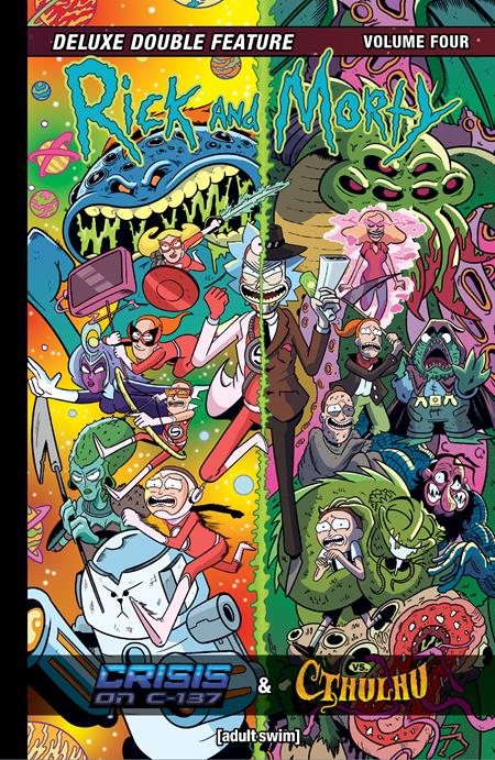 Rick and Morty Deluxe Double Feature Vol.4 HC