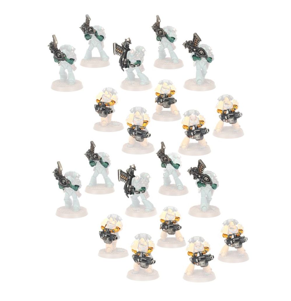 Horus Heresy: Legiones Astartes - Heavy Weapons Upgrade Set (Missile Launchers and Heavy Bolters)