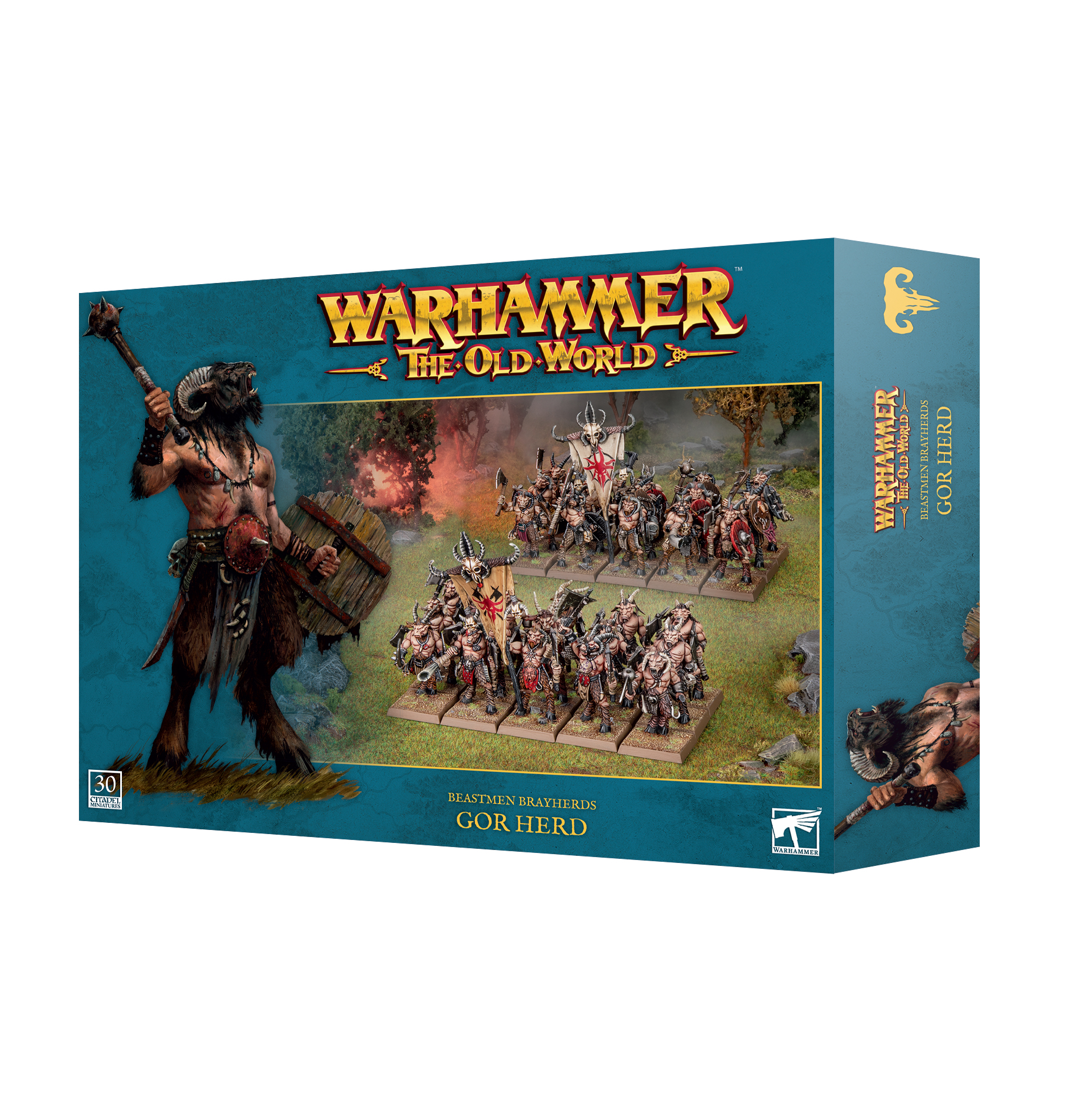 Warhammer: The Old World Beastmen Brayherds - Gor Herd