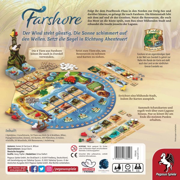 Farshore – Ein Spiel in der Welt von Everdell Farshore – Ein Spiel in der Welt von Everdell