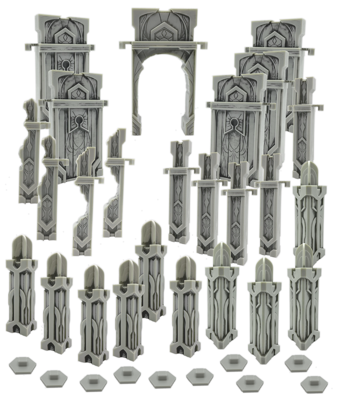 HeroScape: The Ruins at Laurs Edge Terrain Expansion HeroScape: The Ruins at Laurs Edge Terrain Expansion