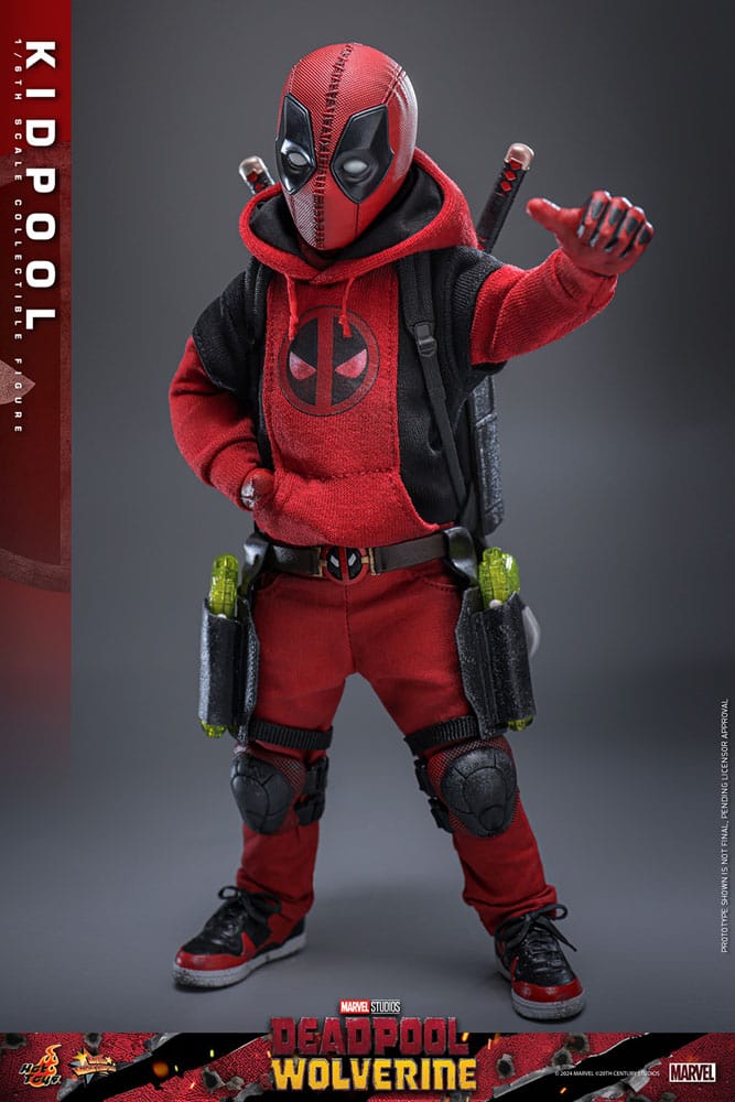 Deadpool & Wolverine AF: Kidpool 1/6 Scale 22cm Person