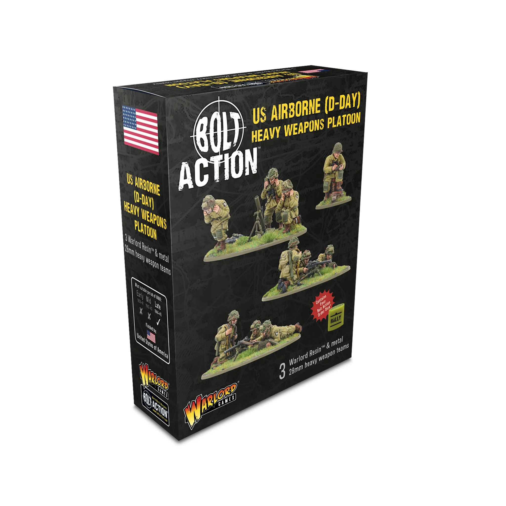 Bolt Action: US - Airborne (D-Day) Heavy Weapon Platoon Bolt Action: US - Airborne (D-Day) Heavy Weapon Platoon