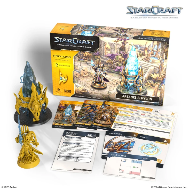 Starcraft TMG: Protoss - Artanis & Pylon Starcraft TMG: Protoss - Artanis & Pylon