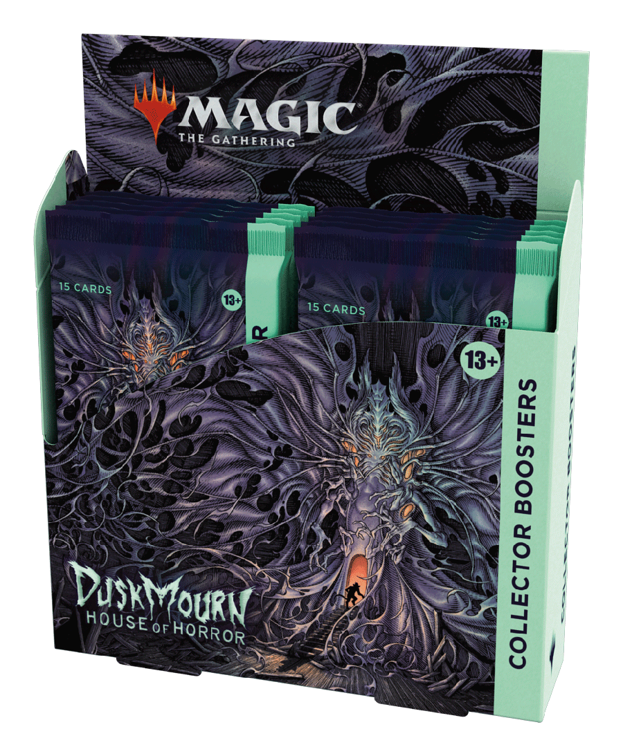 Magic CCG: Duskmourn House of Horror Collector Booster Display