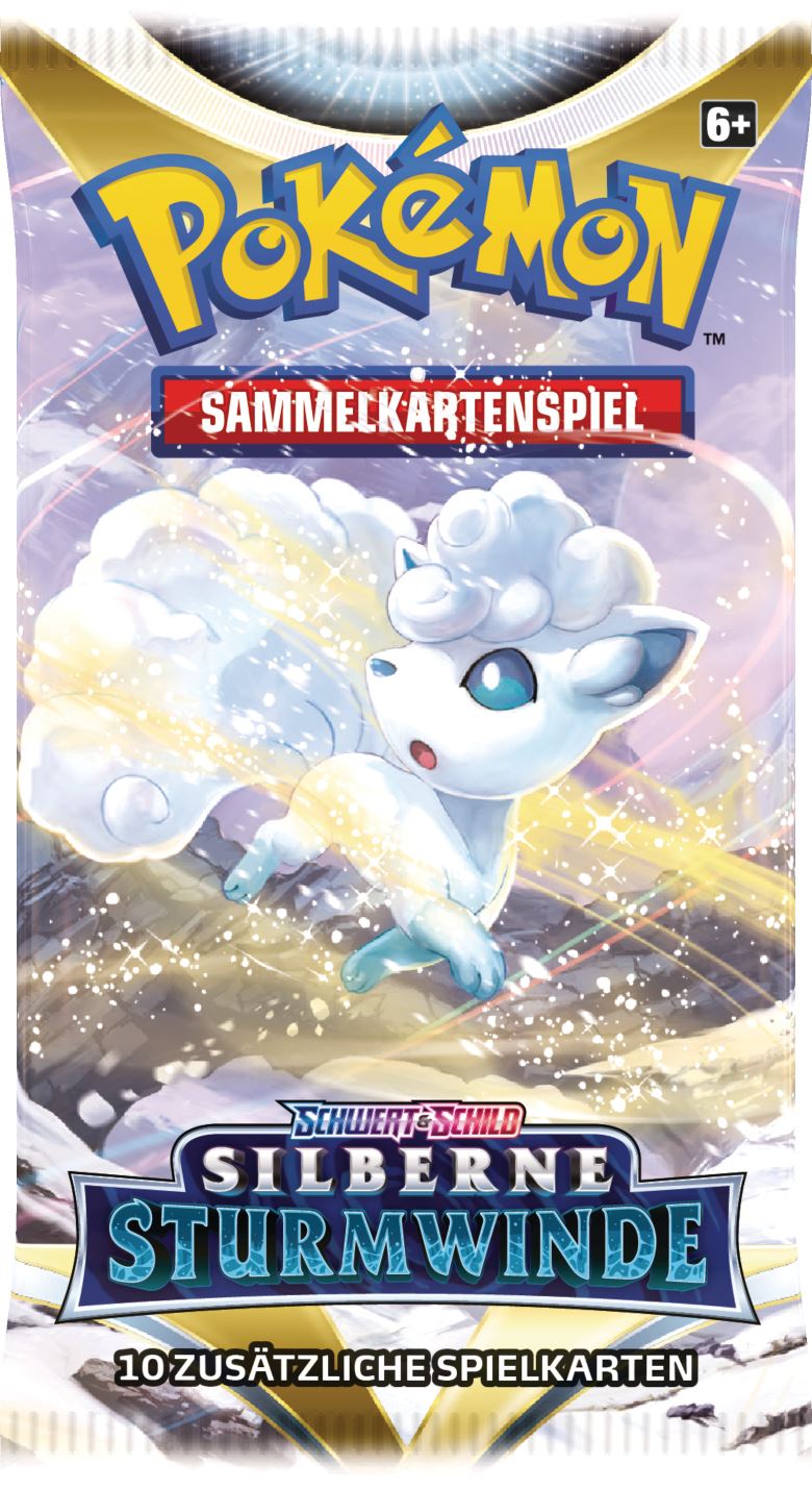 Pokémon CCG dt.: Schwert & Schild 12 - Silberne Sturmwinde Booster Pack Pokémon CCG dt.: Schwert & Schild 12 - Silberne Sturmwinde Booster Pack