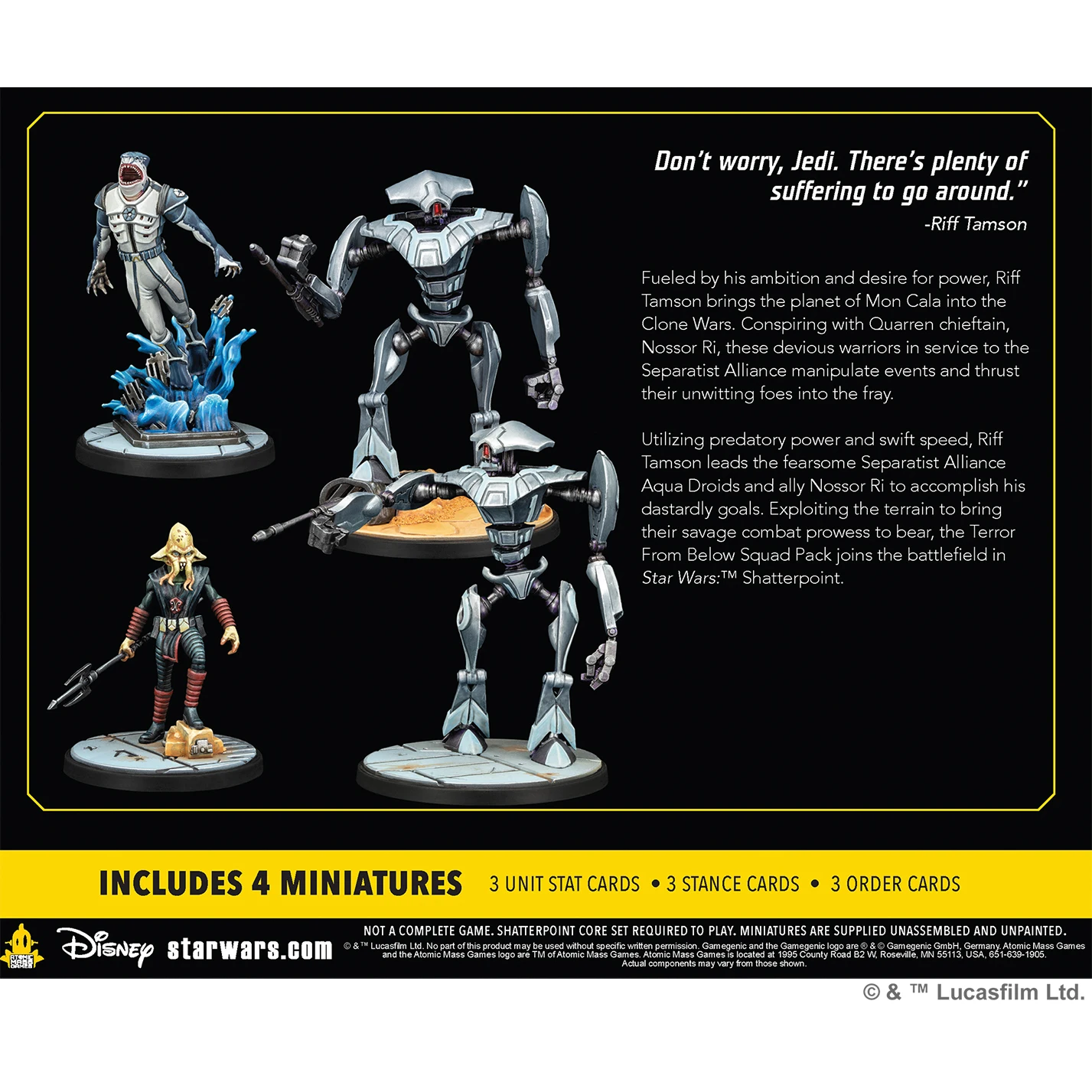 Star Wars: Shatterpoint - Delta Squad, Form Up Squad Pack