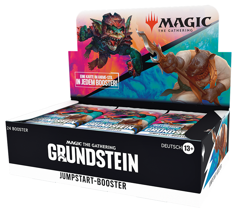 Magic CCG dt.: Grundstein Jumpstart-Booster Display Magic CCG dt.: Grundstein Jumpstart-Booster Display