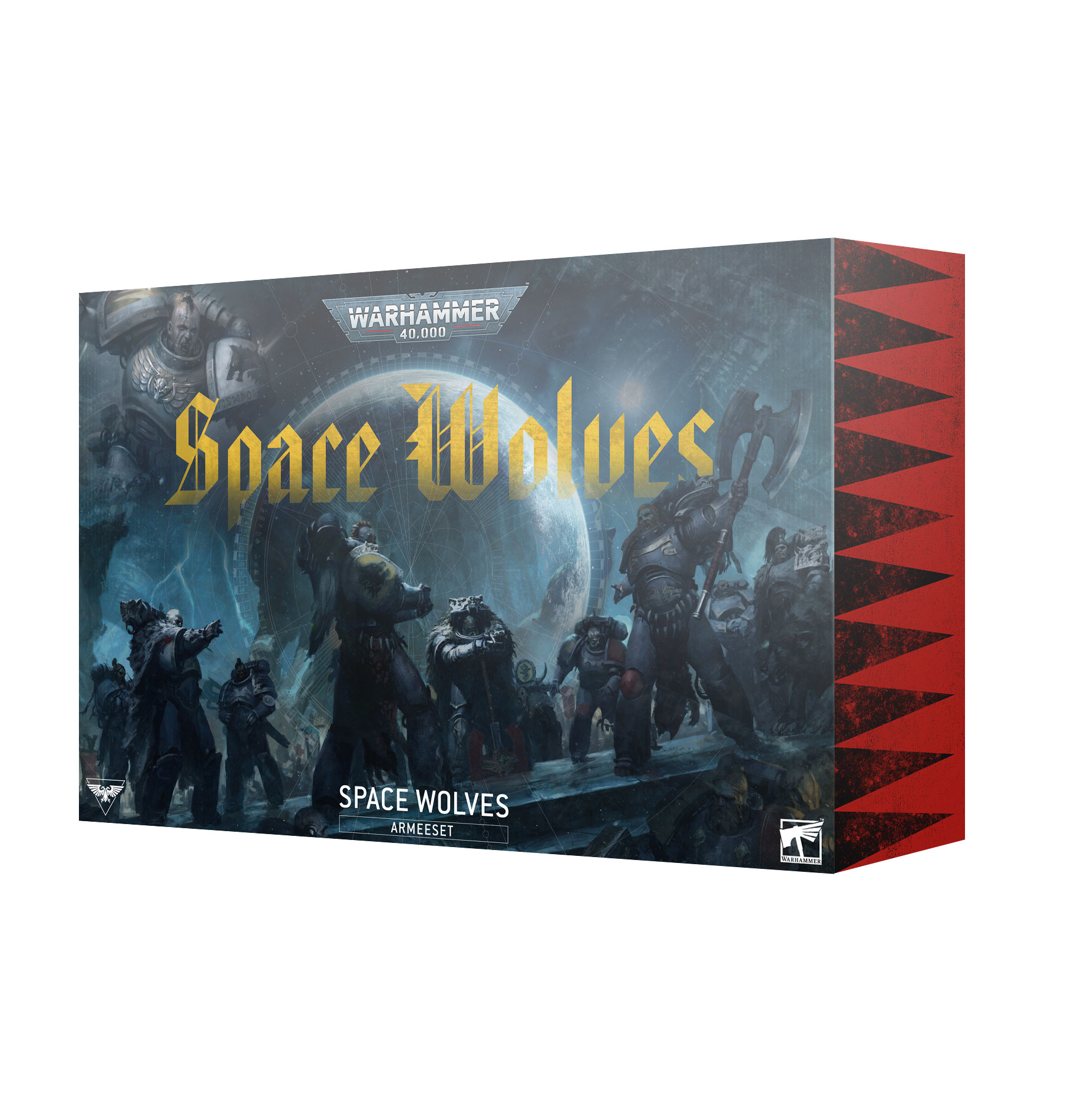 Warhammer 40K: Space Wolves - Army Set dt.