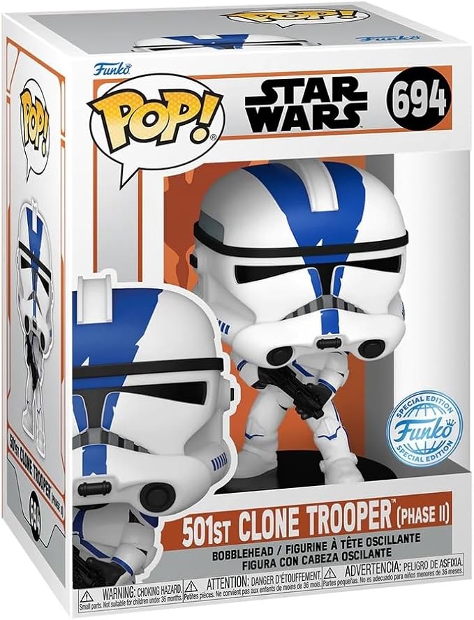 Star Wars: POP 501st Clone Trooper Phase II (694) Star Wars: POP 501st Clone Trooper Phase II (694)