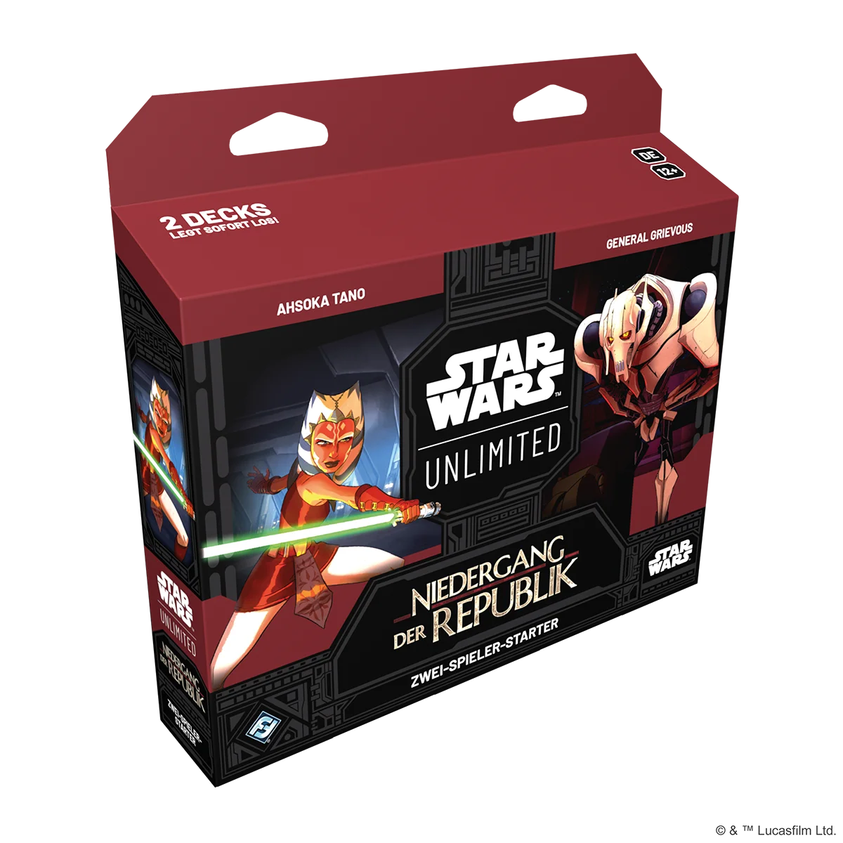 Star Wars Unlimited CCG dt.: Niedergang der Republik - Zwei-Spieler-Starter