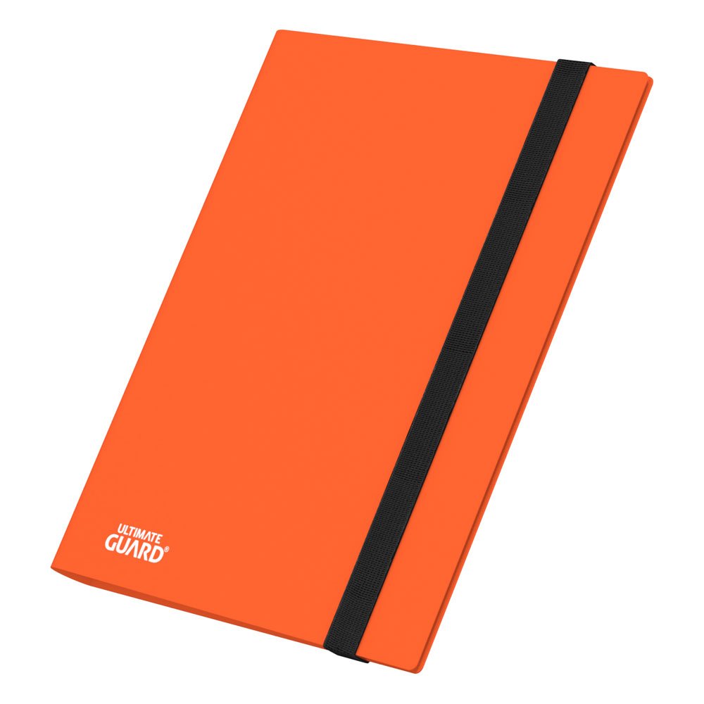 Notizbuch, Notizblock, Kartonband, Gummiband, orange
