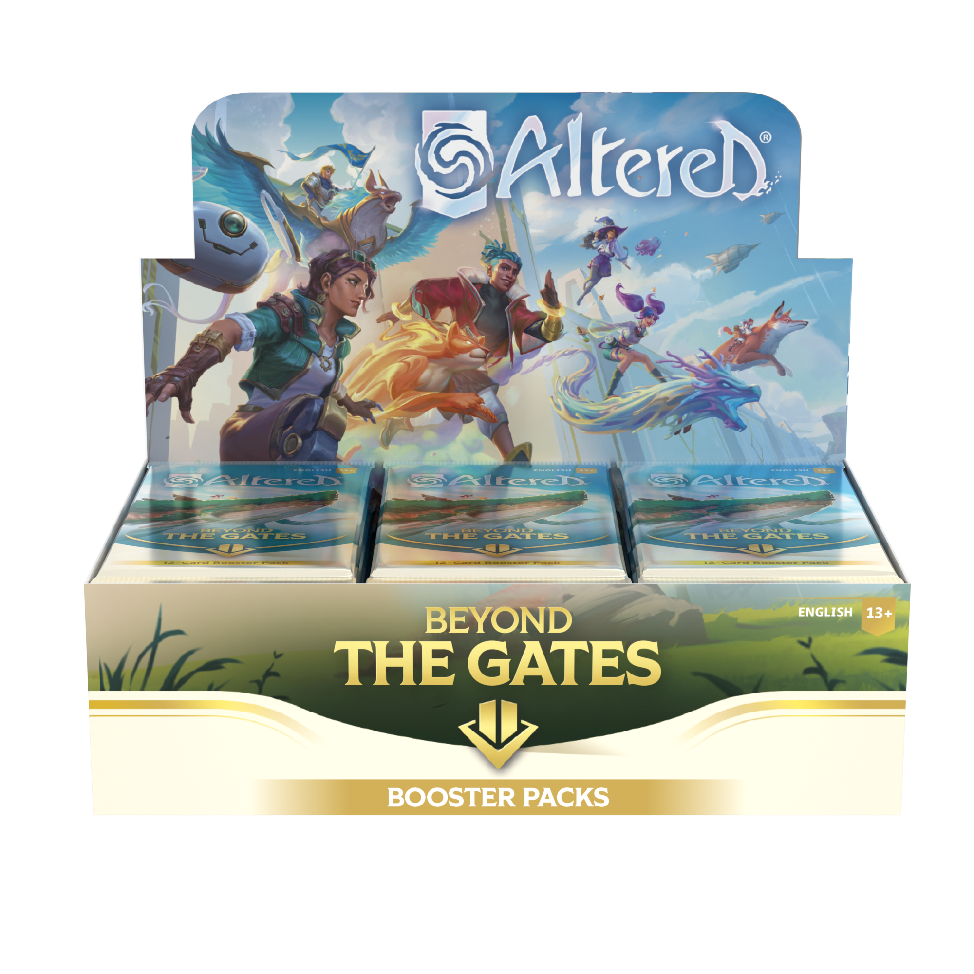 Altered TCG: Beyond the Gates Booster Display