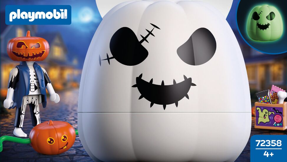 Playmobil: Kürbis - Kürbiskopf Halloween, Kürbis, Spielzeug, Monster, Weltraum