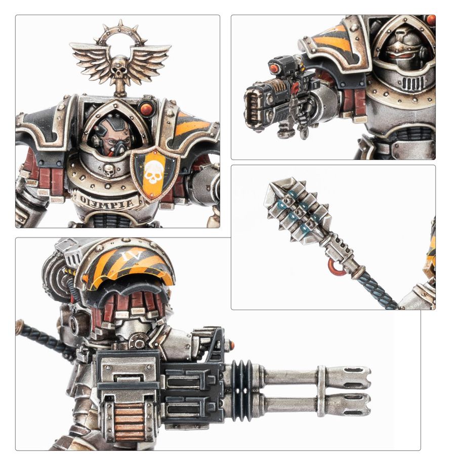 Horus Heresy: Legiones Astartes - Cataphractii Terminators with Power Mauls