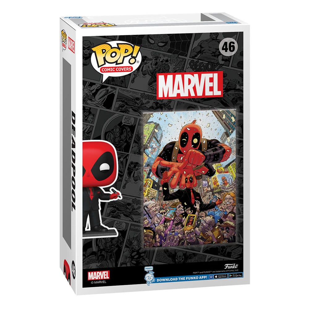 Deadpool: POP Deadpool in Suit/Comic Cover (46)