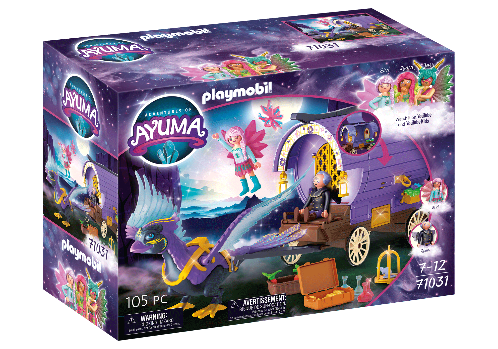 Playmobil: Adventures of Ayuma - Feen-Kutsche mit Phoenix