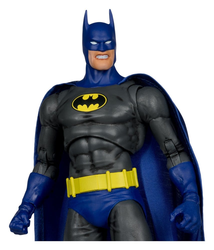 DC Multiverse AF: Batman (90's Justice League) 18cm Batman, Action-Figur, Superheld, Cape, Gürtel