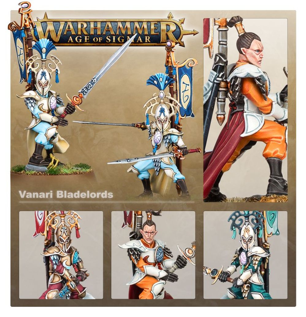 Warhammer: Lumineth Realmlords - Vanari Bannerblade