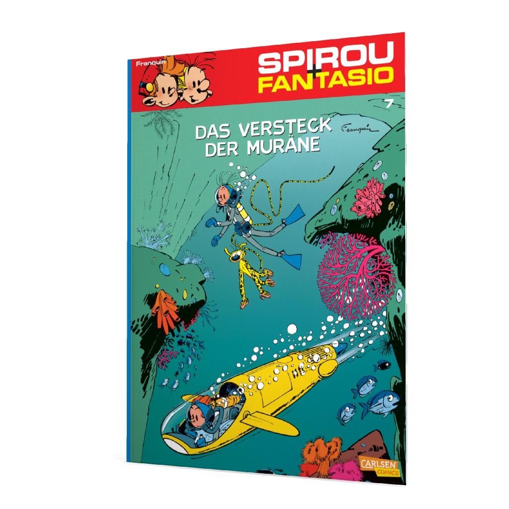 Spirou & Fantasio Bd.7: Das Versteck der Muräne (Neuausgabe)