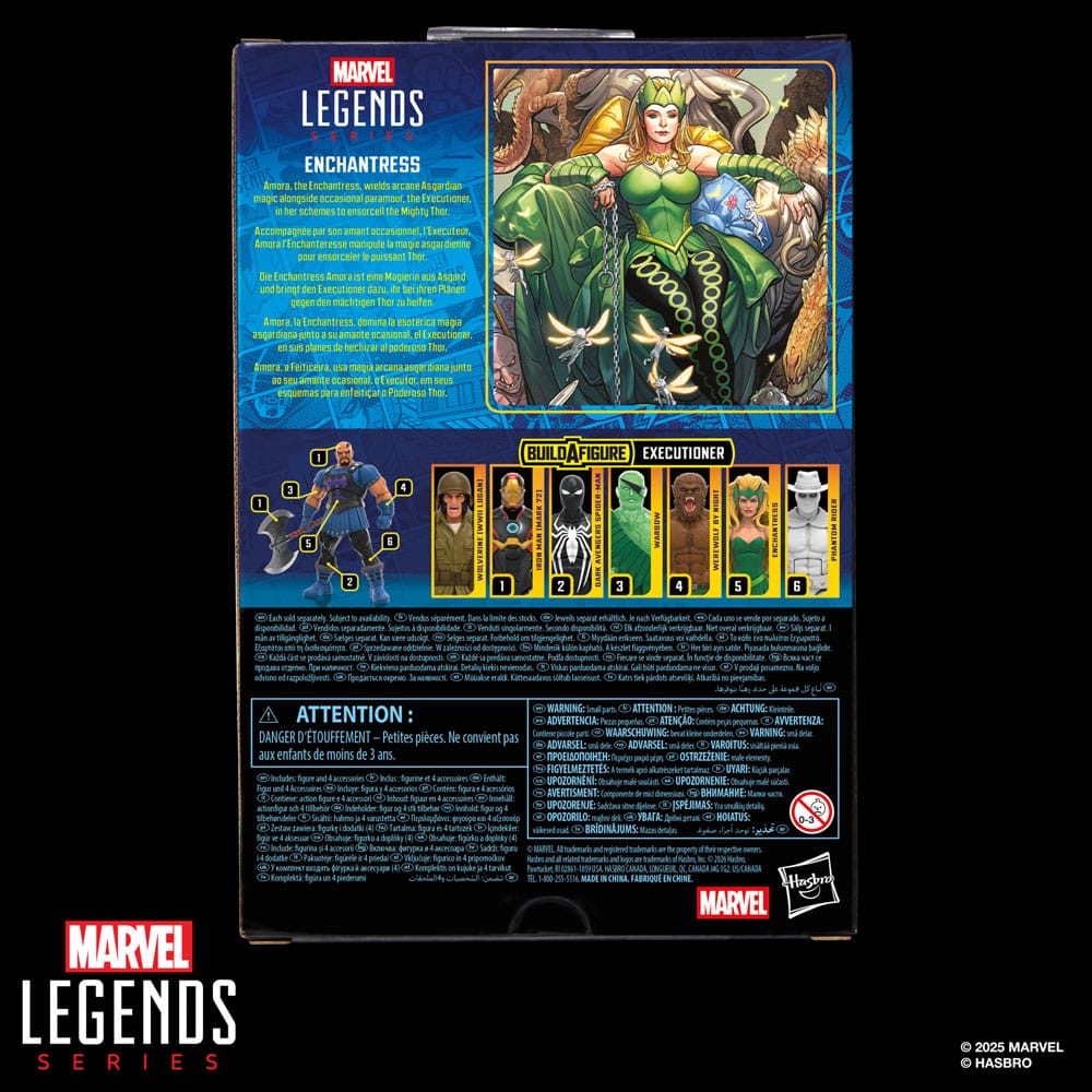 Marvel Legends AF: Enchantress (BaF: Executioner) 15cm Person