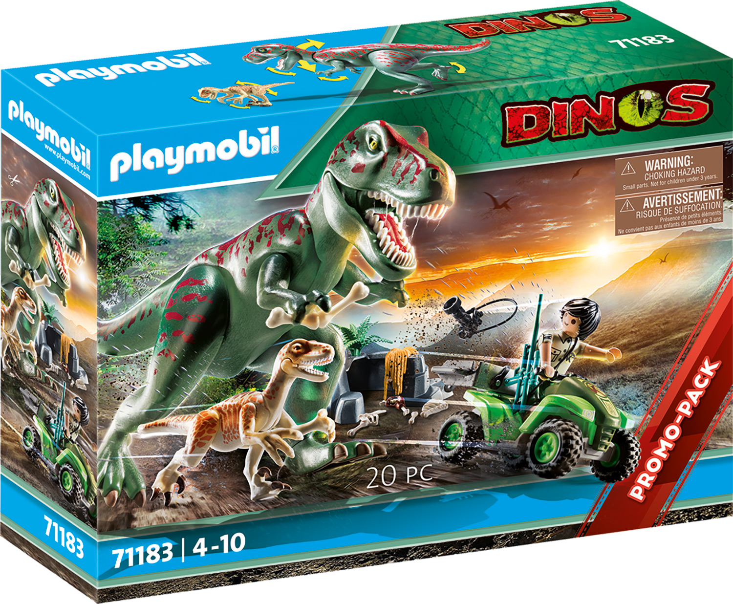 Playmobil: Dinos - T-Rex Angriff