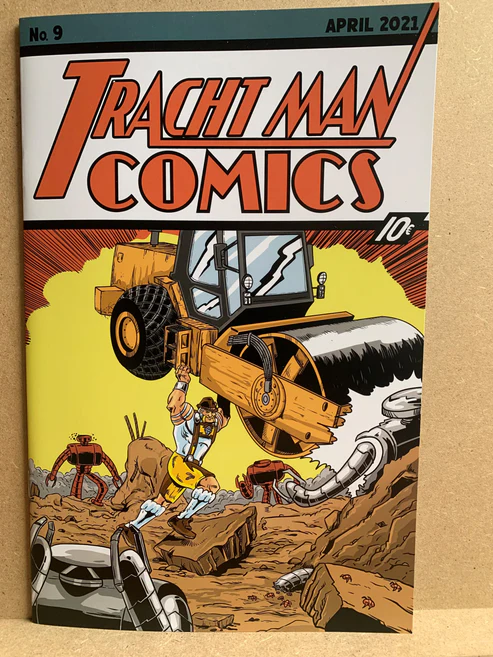 Tracht Man #9 Ultra Comix Variant Tracht Man #9 Ultra Comix Variant