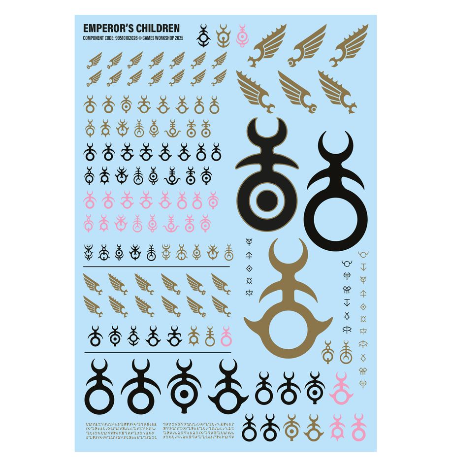 Warhammer 40k: Emperors Children - Champions of Slaanesh Army Set dt. Warhammer 40k: Emperors Children - Champions of Slaanesh Army Set dt.