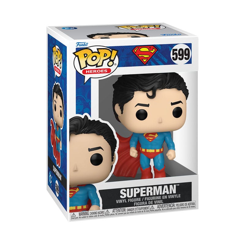 DC Comics: POP New Classics - Superman (599) Puppe, Spielzeug, Person, Gesicht, Kopf
