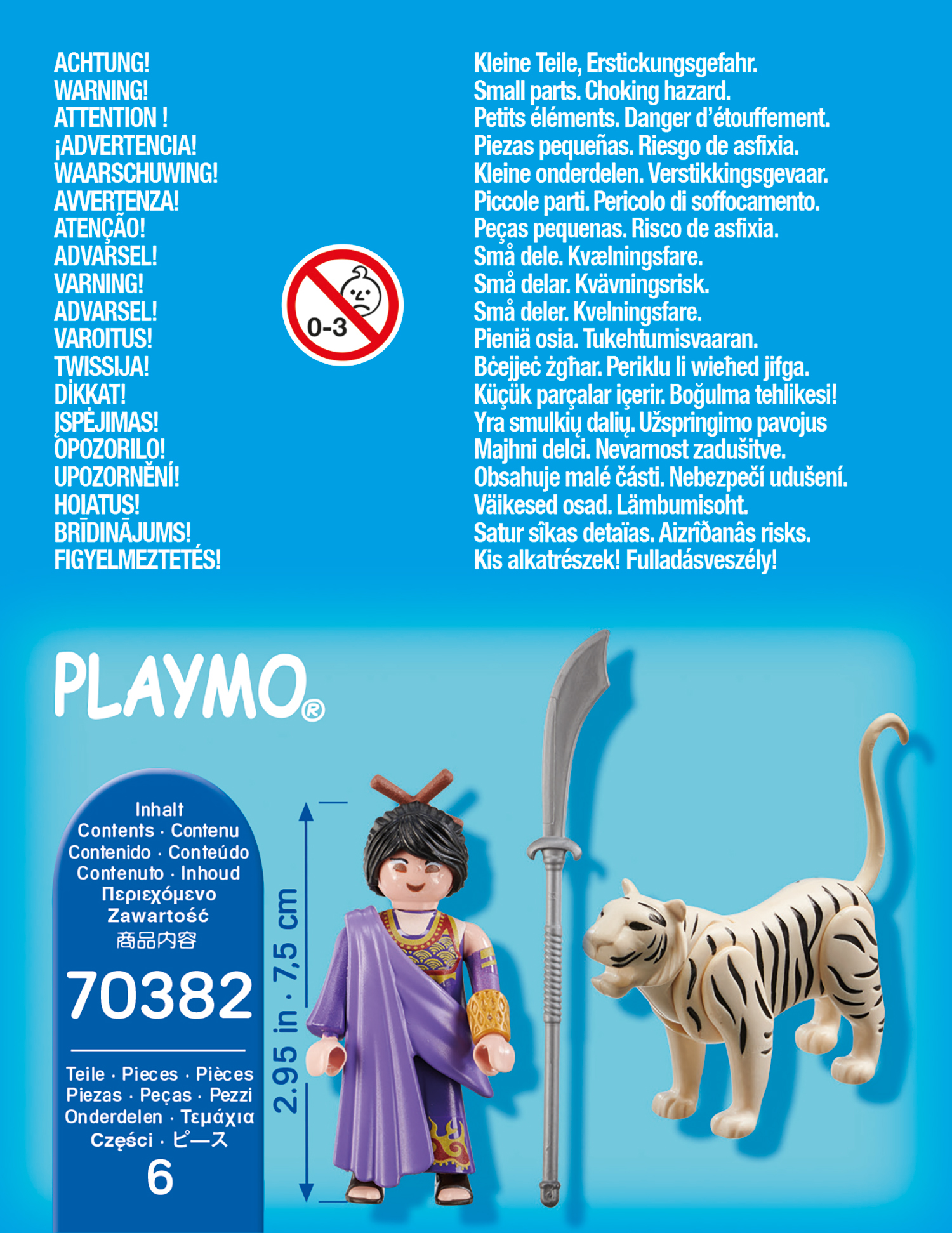 Playmobil: Special Plus - Asiakämpferin mit Tiger Playmobil: Special Plus - Asiakämpferin mit Tiger