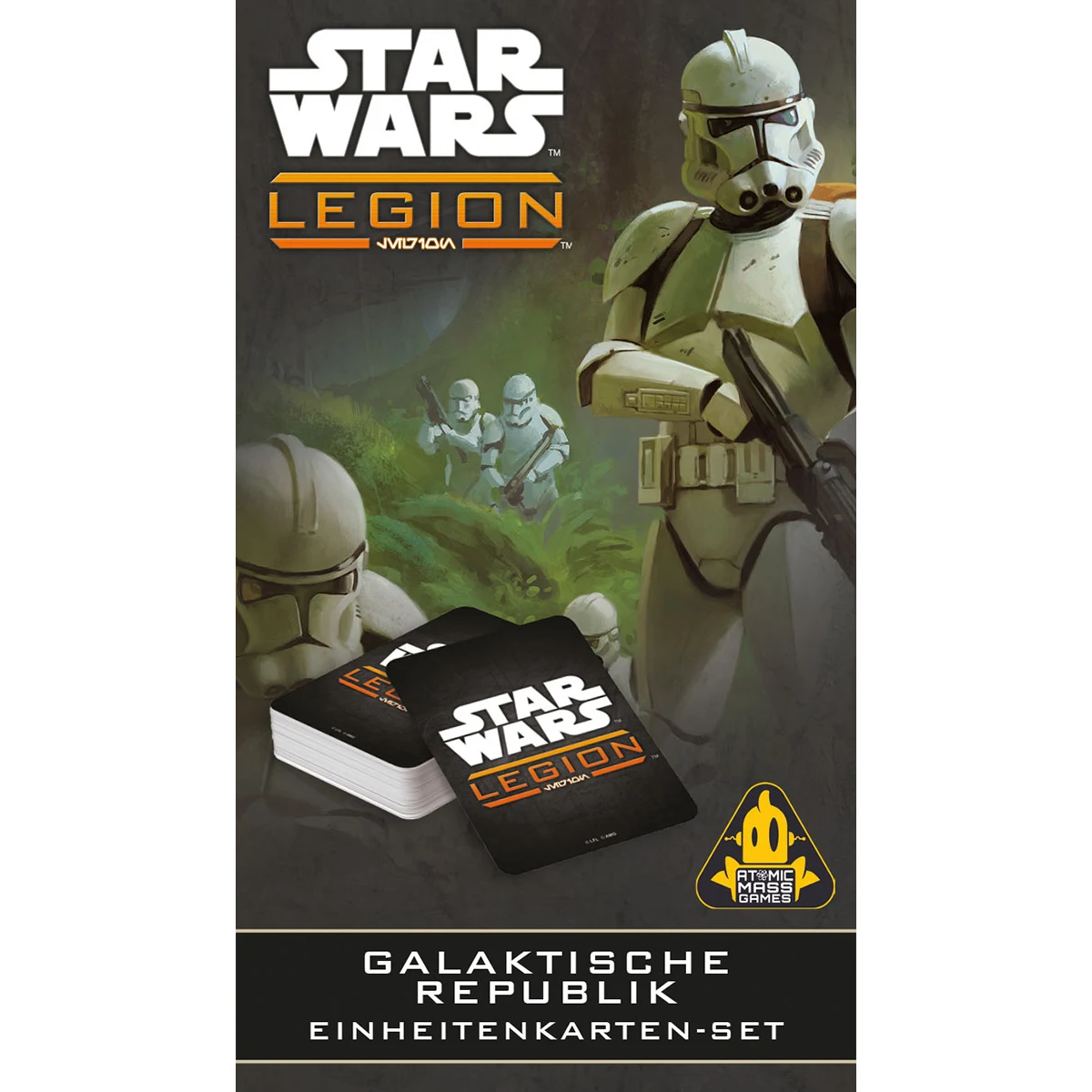 Star Wars: Legion - Einheitenkarten-Set Galaktische Republik